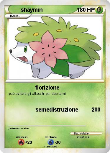 Pokemon shaymin