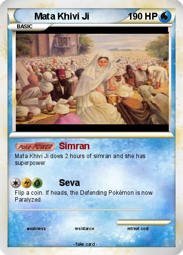 Pokemon Mata Khivi Ji