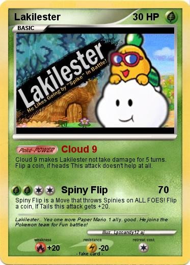 Pokemon Lakilester