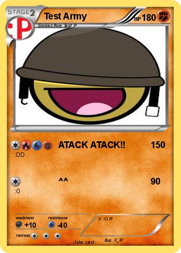 Pokemon Test Army