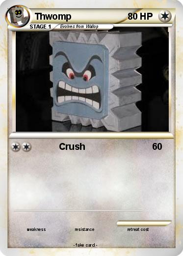 Pokemon Thwomp