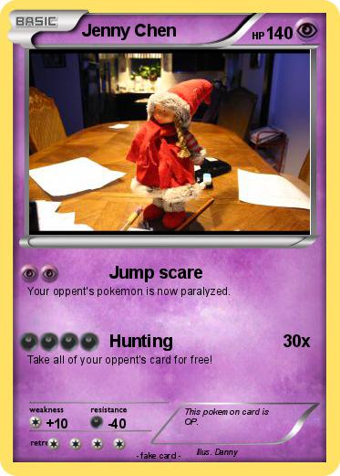 Pokemon Jenny Chen