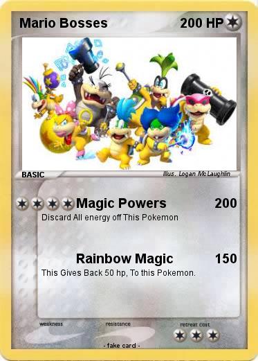 Pokemon Mario Bosses