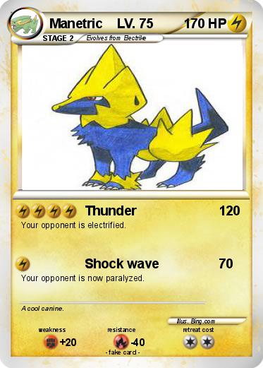 Pokemon Manetric    LV. 75