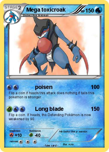Pokemon Mega toxicroak