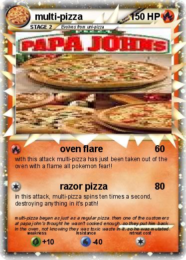 Pokemon multi-pizza
