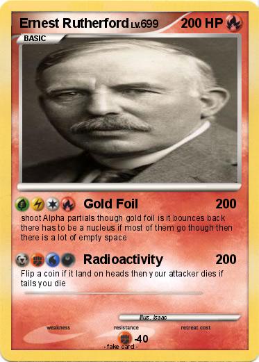 Pokemon Ernest Rutherford