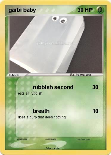 Pokemon garbi baby