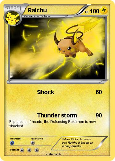 Pokemon Raichu