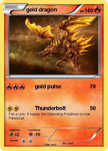 Pokemon gold dragon