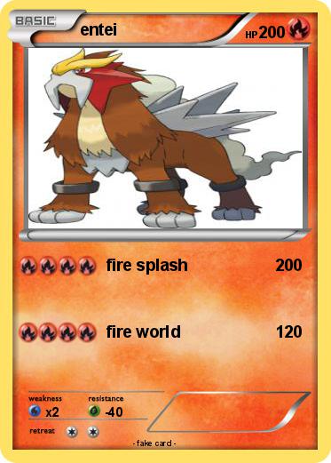 Pokemon entei