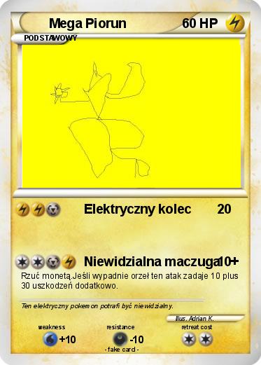 Pokemon Mega Piorun
