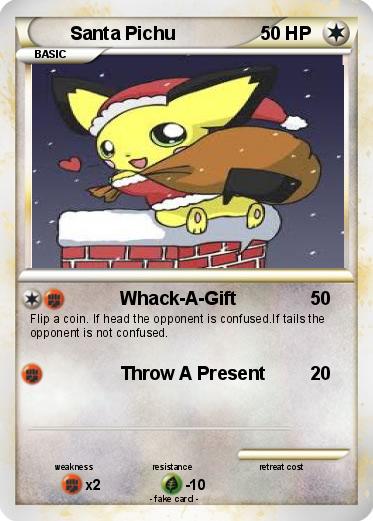 Pokemon Santa Pichu