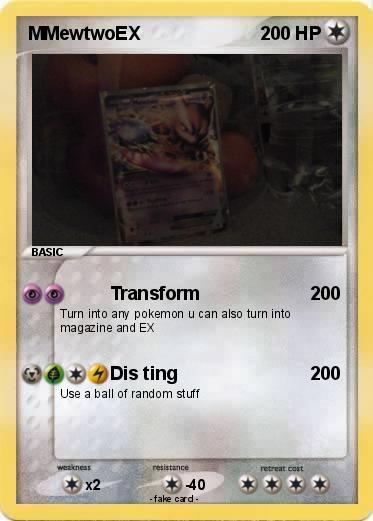 Pokemon MMewtwoEX