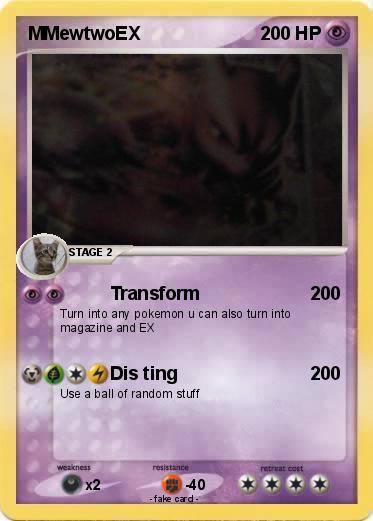 Pokemon MMewtwoEX