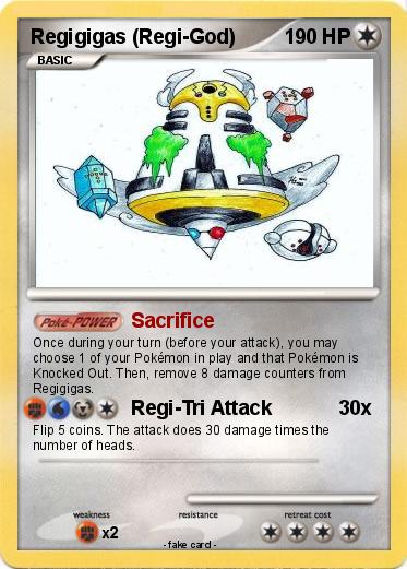 Pokemon Regigigas (Regi-God)