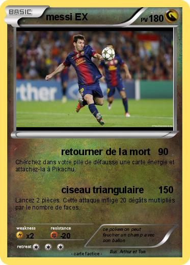 Pokemon messi EX