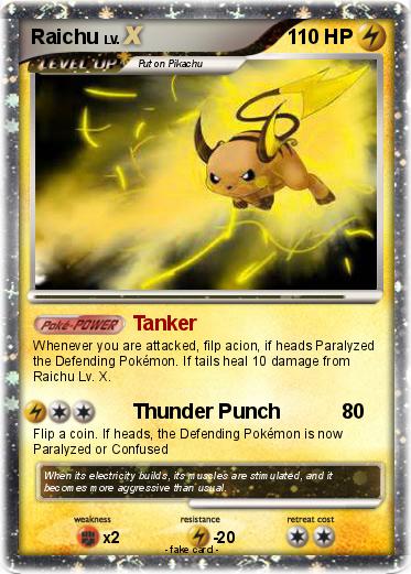 Pokemon Raichu