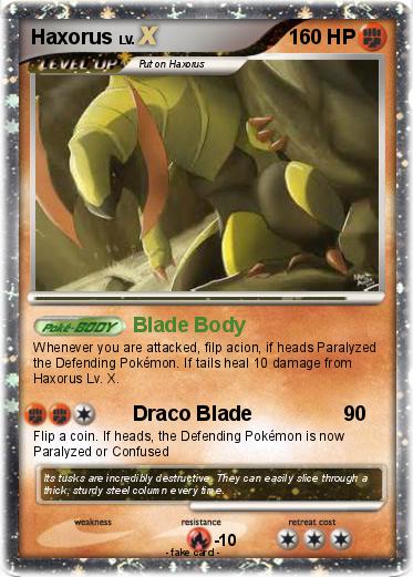 Pokemon Haxorus