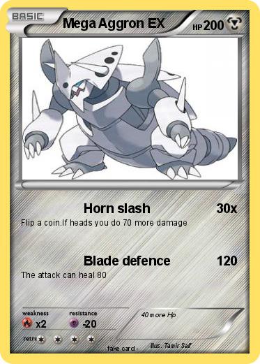 Pokemon Mega Aggron EX