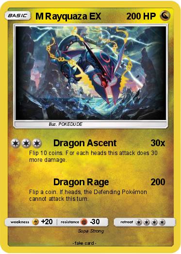Pokemon M Rayquaza EX