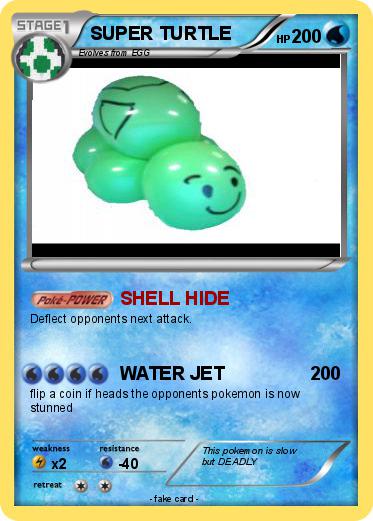 Pokemon SUPER TURTLE