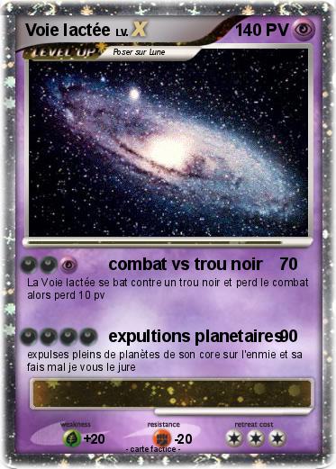 Pokemon Voie lactée