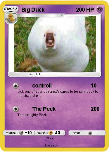 Pokemon Big Duck