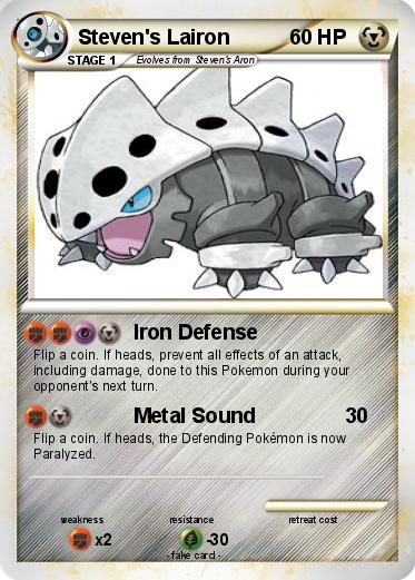 Pokemon Steven's Lairon