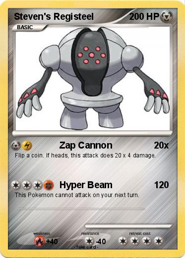 Pokemon Steven's Registeel