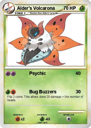 Pokemon Alder's Volcarona