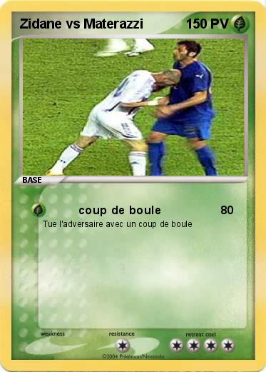 Pokemon Zidane vs Materazzi