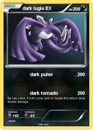 Pokemon dark lugia EX