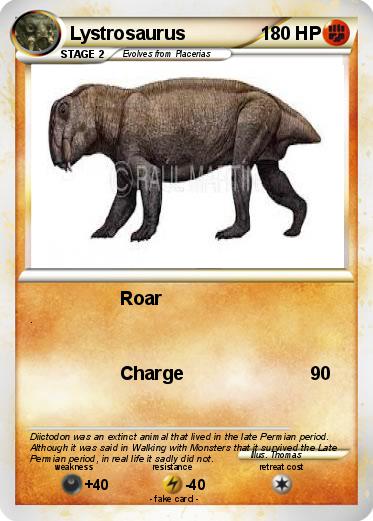 Pokemon Lystrosaurus