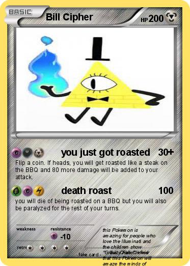 Pokemon Bill Cipher