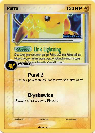 Pokemon karta