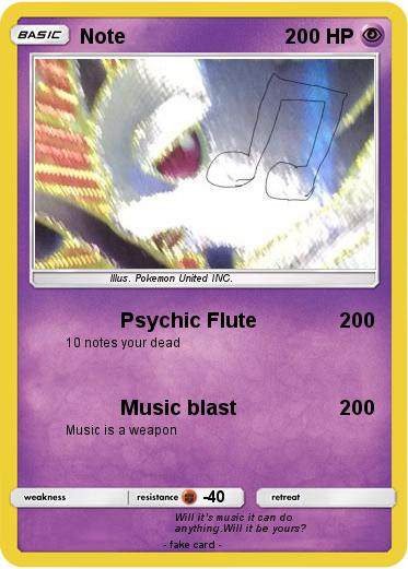 Pokemon Note