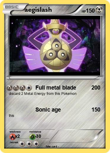 Pokemon aegislash
