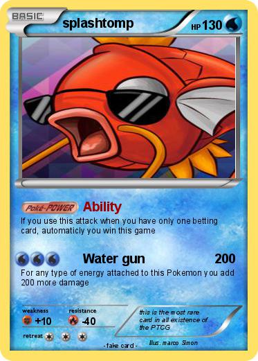 Pokemon splashtomp