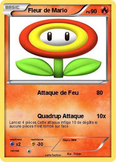Pokemon Fleur de Mario