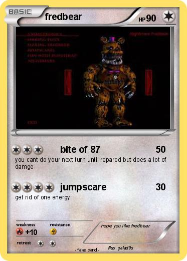 Pokemon fredbear