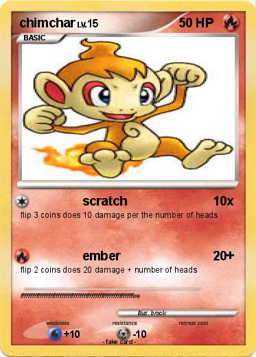 Pokemon chimchar