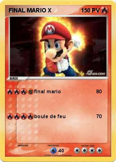 Pokemon FINAL MARIO X