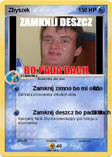 Pokemon Zbyszek