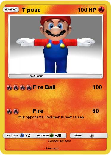 Pokemon T pose
