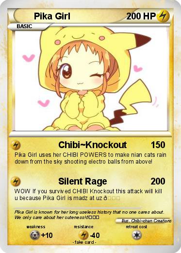 Pokemon Pika Girl