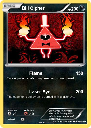 Pokemon Bill Cipher