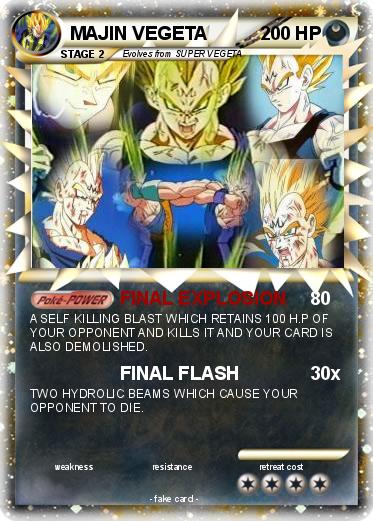 Pokemon MAJIN VEGETA