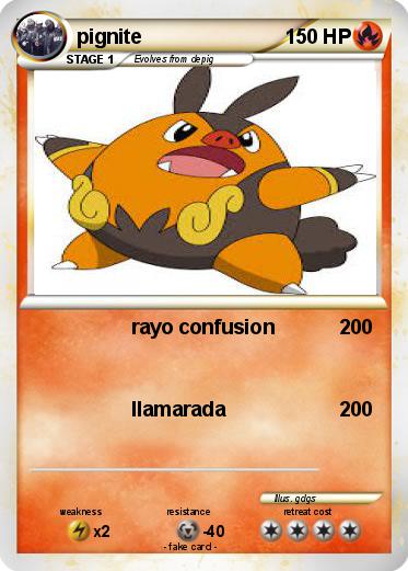 Pokemon pignite