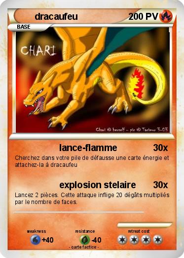 Pokemon dracaufeu